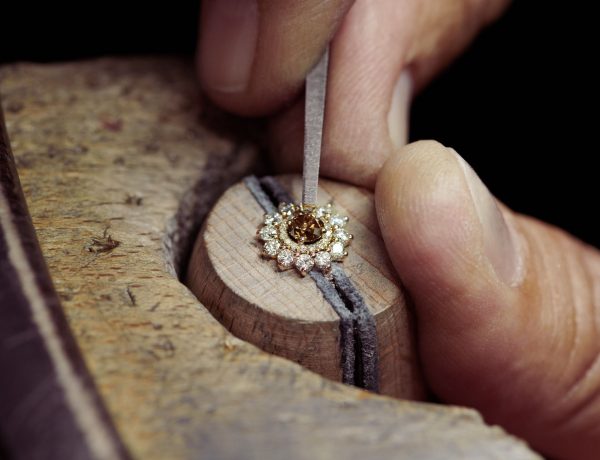 Bague Lefkos diamant chocolat